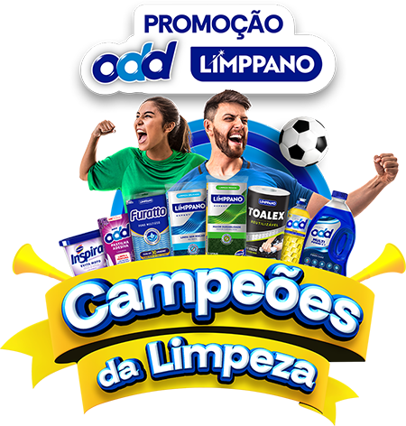 Promoção Limppano | Campeões da Limpeza