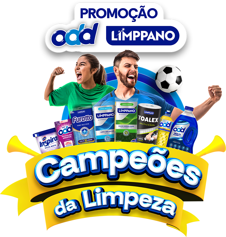 Promoção Limppano | Campeões da Limpeza